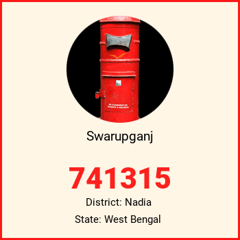 Swarupganj pin code, district Nadia in West Bengal