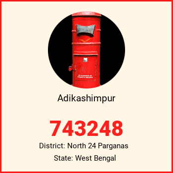 Adikashimpur pin code, district North 24 Parganas in West Bengal