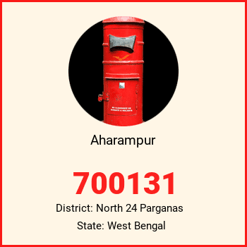 Aharampur pin code, district North 24 Parganas in West Bengal