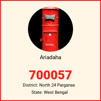 Ariadaha pin code, district North 24 Parganas in West Bengal