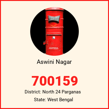 Aswini Nagar pin code, district North 24 Parganas in West Bengal