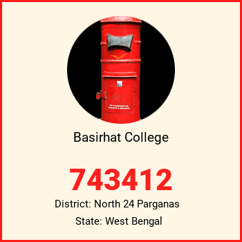 Basirhat College pin code, district North 24 Parganas in West Bengal