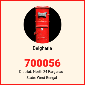 Belgharia pin code, district North 24 Parganas in West Bengal