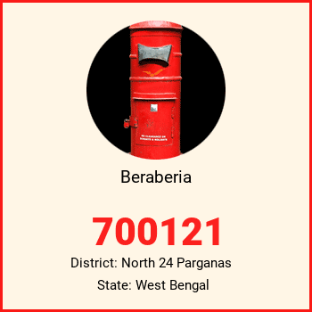Beraberia pin code, district North 24 Parganas in West Bengal