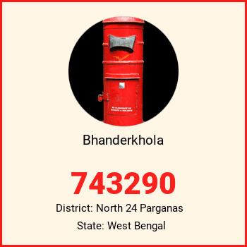 Bhanderkhola pin code, district North 24 Parganas in West Bengal