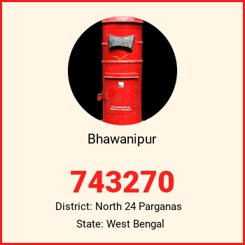 Bhawanipur pin code, district North 24 Parganas in West Bengal