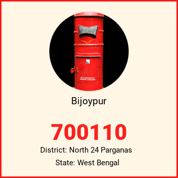 Bijoypur pin code, district North 24 Parganas in West Bengal