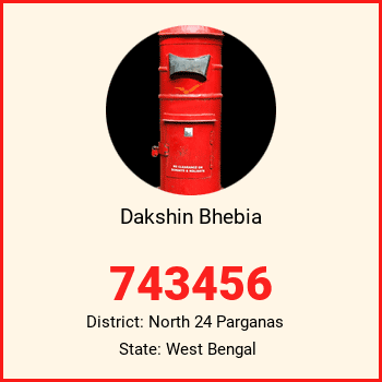 Dakshin Bhebia pin code, district North 24 Parganas in West Bengal