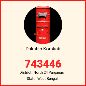 Dakshin Korakati pin code, district North 24 Parganas in West Bengal