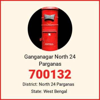 Ganganagar North 24 Parganas pin code, district North 24 Parganas in West Bengal