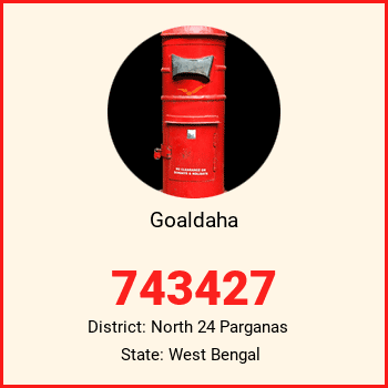 Goaldaha pin code, district North 24 Parganas in West Bengal