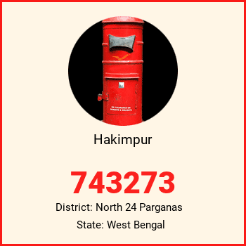 Hakimpur pin code, district North 24 Parganas in West Bengal