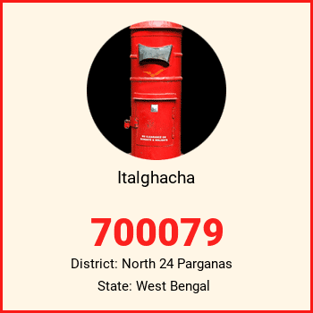 Italghacha pin code, district North 24 Parganas in West Bengal