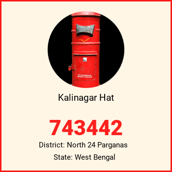 Kalinagar Hat pin code, district North 24 Parganas in West Bengal