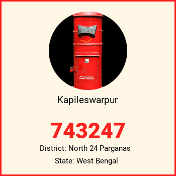 Kapileswarpur pin code, district North 24 Parganas in West Bengal