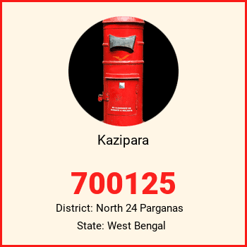 Kazipara pin code, district North 24 Parganas in West Bengal