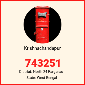 Krishnachandapur pin code, district North 24 Parganas in West Bengal