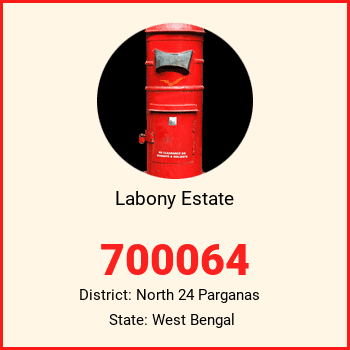 Labony Estate pin code, district North 24 Parganas in West Bengal