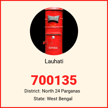 Lauhati pin code, district North 24 Parganas in West Bengal