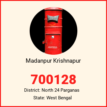 Madanpur Krishnapur pin code, district North 24 Parganas in West Bengal