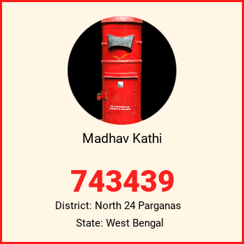Madhav Kathi pin code, district North 24 Parganas in West Bengal