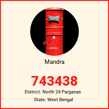 Mandra pin code, district North 24 Parganas in West Bengal