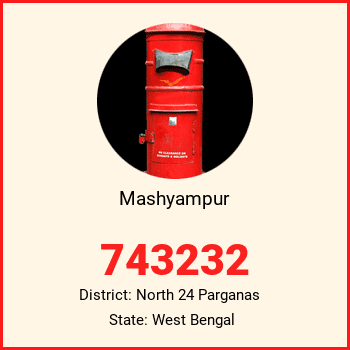 Mashyampur pin code, district North 24 Parganas in West Bengal
