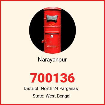 Narayanpur pin code, district North 24 Parganas in West Bengal