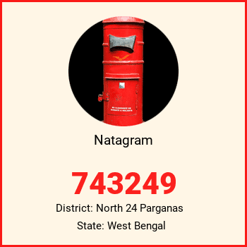 Natagram pin code, district North 24 Parganas in West Bengal