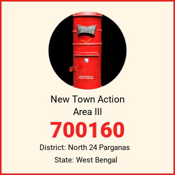New Town Action Area III pin code, district North 24 Parganas in West Bengal