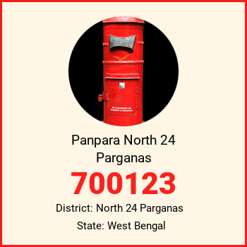 Panpara North 24 Parganas pin code, district North 24 Parganas in West Bengal