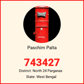Paschim Palta pin code, district North 24 Parganas in West Bengal
