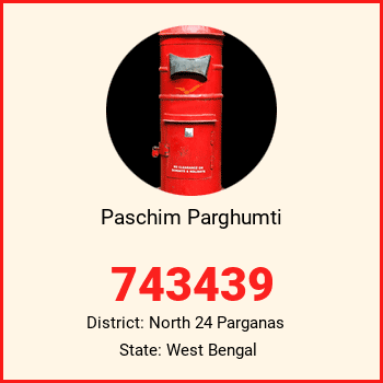 Paschim Parghumti pin code, district North 24 Parganas in West Bengal