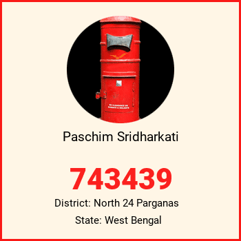 Paschim Sridharkati pin code, district North 24 Parganas in West Bengal