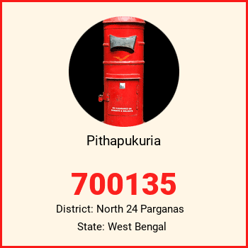 Pithapukuria pin code, district North 24 Parganas in West Bengal