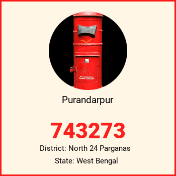 Purandarpur pin code, district North 24 Parganas in West Bengal