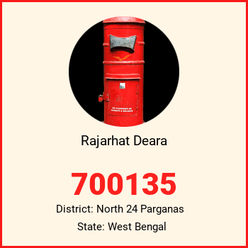 Rajarhat Deara pin code, district North 24 Parganas in West Bengal