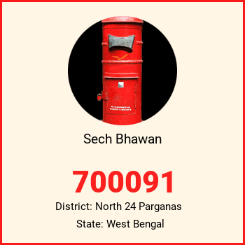 Sech Bhawan pin code, district North 24 Parganas in West Bengal