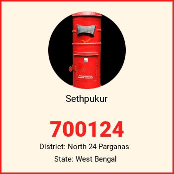 Sethpukur pin code, district North 24 Parganas in West Bengal