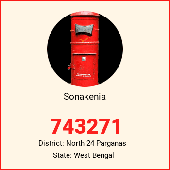 Sonakenia pin code, district North 24 Parganas in West Bengal