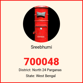 Sreebhumi pin code, district North 24 Parganas in West Bengal