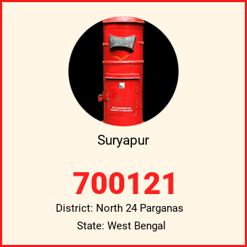 Suryapur pin code, district North 24 Parganas in West Bengal