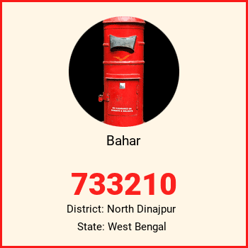 Bahar pin code, district North Dinajpur in West Bengal