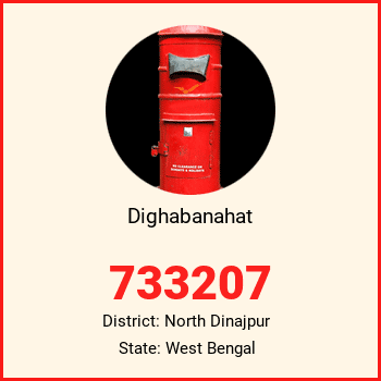Dighabanahat pin code, district North Dinajpur in West Bengal