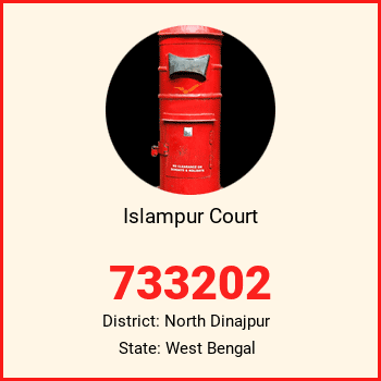 Islampur Court pin code, district North Dinajpur in West Bengal