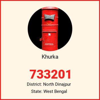 Khurka pin code, district North Dinajpur in West Bengal