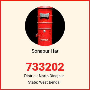 Sonapur Hat pin code, district North Dinajpur in West Bengal