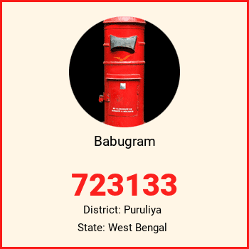 Babugram pin code, district Puruliya in West Bengal