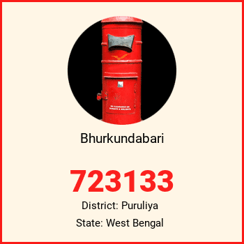 Bhurkundabari pin code, district Puruliya in West Bengal