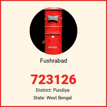 Fushrabad pin code, district Puruliya in West Bengal
